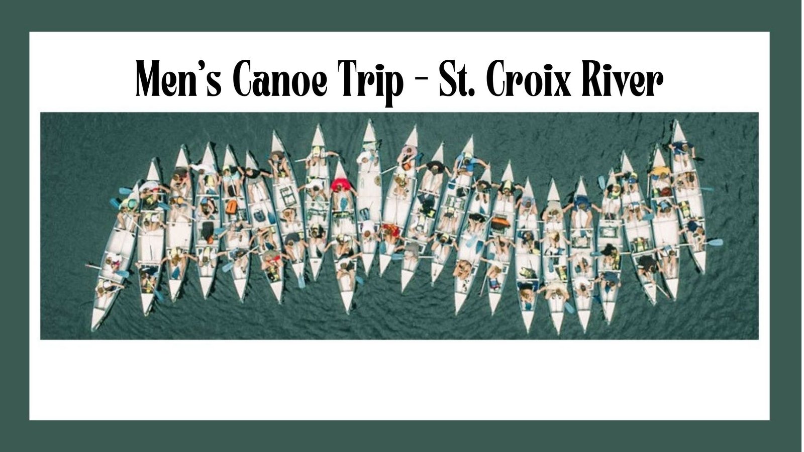 Men's Canoe Trip